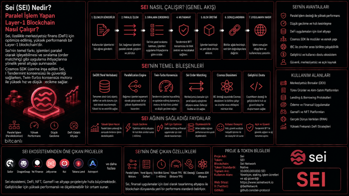 Sei (SEI) Nedir? Paralel İşlem Yapan Layer-1 Blockchain Nasıl Çalışır?